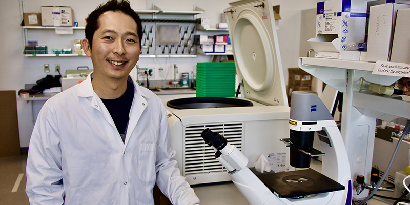 Health sciences PhD candidate Hyunjin Kim has accomplished award-winning stem cell research in the lab of Professor Aaron Bowman. June 1, 2023