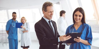 Doctor and businessman